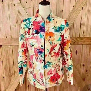 Investments Floral Multicolor Blazer